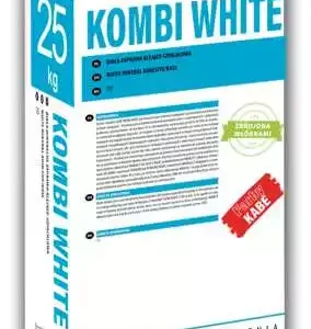 KOMBI WHITE – Biała mineralna zaprawa klejąco-szpachlowa