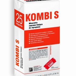 KOMBI S – Mineralna zaprawa klejąca do styropianu